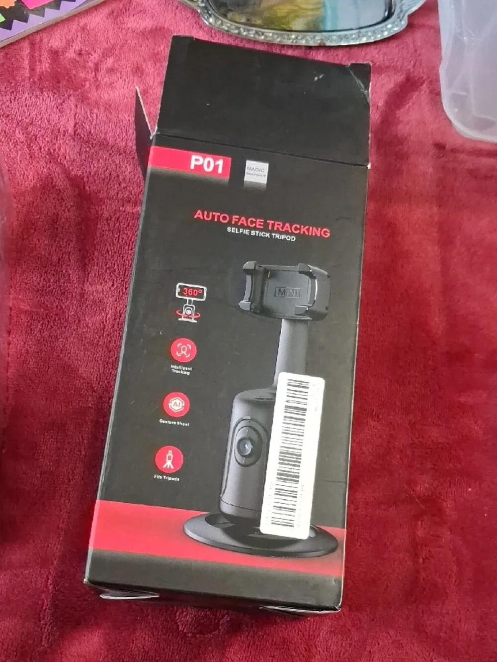 Po1 Black Phone Mount / Auto Face Tracking P01